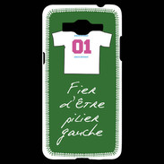 Coque Samsung Grand Prime 4G Pilier gauche Bonus offensif-défensif Vert