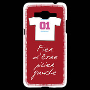 Coque Samsung Grand Prime 4G Pilier gauche Bonus offensif-défensif Rouge