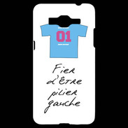 Coque Samsung Grand Prime 4G Pilier gauche Bonus offensif-défensif Blanc 2