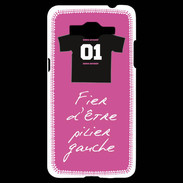 Coque Samsung Grand Prime 4G Pilier gauche Bonus offensif-défensif Rose 2