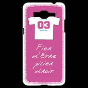 Coque Samsung Grand Prime 4G Pilier droit Bonus offensif-défensif Rose
