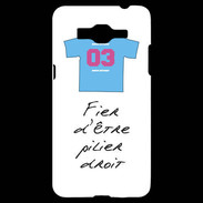 Coque Samsung Grand Prime 4G Pilier droit Bonus offensif-défensif Blanc 2