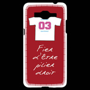 Coque Samsung Grand Prime 4G Pilier droit Bonus offensif-défensif Rouge