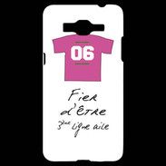 Coque Samsung Grand Prime 4G Troisième ligne G Bonus offensif-défensif Blanc
