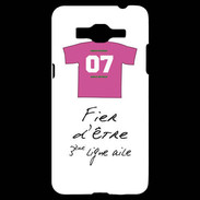 Coque Samsung Grand Prime 4G Troisième ligne D Bonus offensif-défensif Blanc