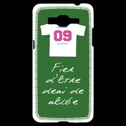 Coque Samsung Grand Prime 4G Demi de mêlée Bonus offensif-défensif Vert
