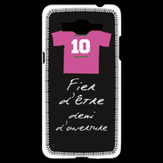 Coque Samsung Grand Prime 4G Demi d'ouverture Bonus offensif-défensif Noir