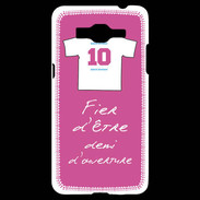 Coque Samsung Grand Prime 4G Demi d'ouverture Bonus offensif-défensif Rose