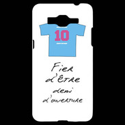 Coque Samsung Grand Prime 4G Demi d'ouverture Bonus offensif-défensif Blanc 2