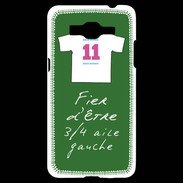 Coque Samsung Grand Prime 4G 3/4 aile gauche Bonus offensif-défensif Vert