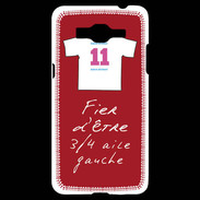 Coque Samsung Grand Prime 4G 3/4 aile gauche Bonus offensif-défensif Rouge