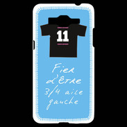 Coque Samsung Grand Prime 4G 3/4 aile gauche Bonus offensif-défensif Bleu 2