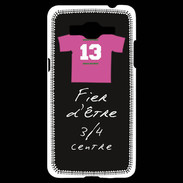 Coque Samsung Grand Prime 4G 3/4 centre D Bonus offensif-défensif Noir