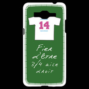 Coque Samsung Grand Prime 4G 3/4 aile droit Bonus offensif-défensif Vert