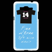 Coque Samsung Grand Prime 4G 3/4 aile droit Bonus offensif-défensif Bleu 2