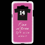Coque Samsung Grand Prime 4G 3/4 aile droit Bonus offensif-défensif Rose 2