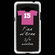 Coque Samsung Grand Prime 4G 3/4 arrière Bonus offensif-défensif Noir
