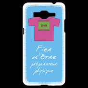 Coque Samsung Grand Prime 4G Préparateur physique Bonus offensif-défensif Bleu