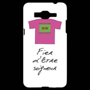 Coque Samsung Grand Prime 4G Soigneur Bonus offensif-défensif Blanc
