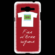 Coque Samsung Grand Prime 4G Soigneur Bonus offensif-défensif Rouge