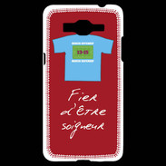 Coque Samsung Grand Prime 4G Soigneur Bonus offensif-défensif Rouge 2