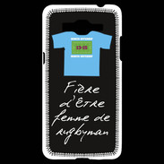Coque Samsung Grand Prime 4G Femme de rugbyman Bonus offensif-défensif Noir 2