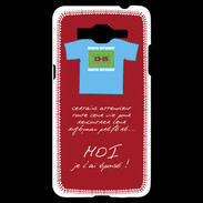Coque Samsung Grand Prime 4G Moi je l'ai épousé Bonus offensif-défensif Rouge 2