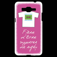 Coque Samsung Grand Prime 4G Supporters Bonus offensif-défensif Rose