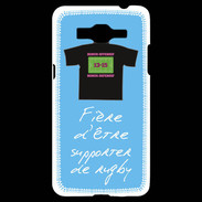 Coque Samsung Grand Prime 4G Supporters Bonus offensif-défensif Bleu 2