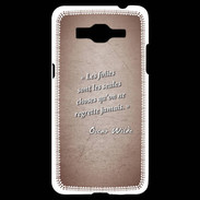 Coque Samsung Grand Prime 4G Les Folies Rouge Citation Oscar Wilde