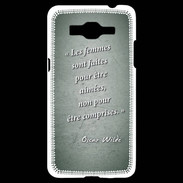 Coque Samsung Grand Prime 4G Femmes comprises Vert Citation Oscar Wilde
