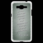 Coque Samsung Grand Prime 4G Gens attrayants Vert Citation Oscar Wilde