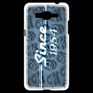 Coque Samsung Grand Prime 4G Since crane bleu 1954