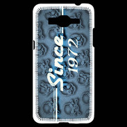 Coque Samsung Grand Prime 4G Since crane bleu 1972