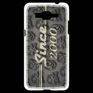 Coque Samsung Grand Prime 4G Since crane gris 2000