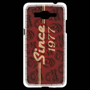 Coque Samsung Grand Prime 4G Since crane rouge 1977