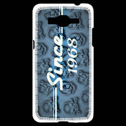 Coque Samsung Grand Prime 4G Since crane bleu 1968