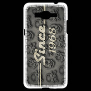 Coque Samsung Grand Prime 4G Since crane gris 1968
