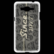 Coque Samsung Grand Prime 4G Since crane gris 1977