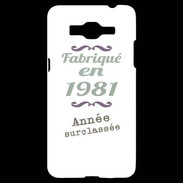 Coque Samsung Grand Prime 4G Fabriqué en 1981 ZG