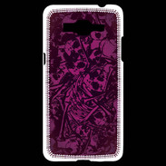 Coque Samsung Grand Prime 4G Skull and bones Rose