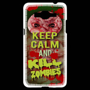 Coque Samsung Grand Prime 4G Keep Calm and Kill Zombies Cervelle