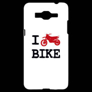 Coque Samsung Grand Prime 4G I love bike