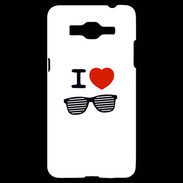 Coque Samsung Grand Prime 4G I love Lunette Fun