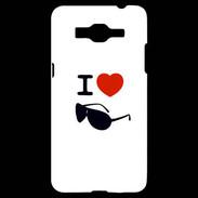 Coque Samsung Grand Prime 4G I love Lunette Fun 2