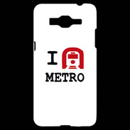 Coque Samsung Grand Prime 4G I love Metro