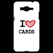 Coque Samsung Grand Prime 4G I love Poker Heart