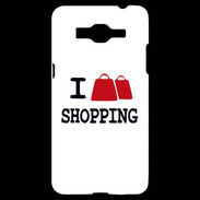 Coque Samsung Grand Prime 4G I love Shopping