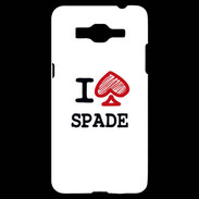 Coque Samsung Grand Prime 4G I love Spade