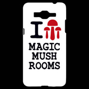 Coque Samsung Grand Prime 4G I love Mushrooms